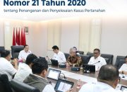 Kanwil BPN Sumut Hadiri Rapat Pembahasan Perubahan Peraturan Mentri ATR/KBPN No 21 Tahun 2020