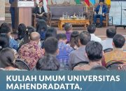 Kuliah Umum Universitas Mahendradatta, Wamen Ossy Ceritakan Peran Reforma Agraria Untuk Pengelolaan Tanah