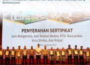 Penyerahan Sertipikat Tanah Warnai Rakerda 2025 Kanwil BPN Sumut