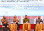 Kantor Wilayah BPN Sumatera Utara Menggelar Kegiatan Pembinaan Dan Pengarahan Lanching Peralihan Hak Elektronik 