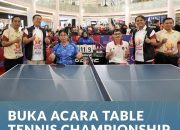 Buka Acara Table Tenis Championship Mentri Nusron Sampaikan Semangat Atlit Disabilitas
