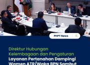 Direktur Hubungan Kelembagaan Dan Pengaturan Layanan Pertanahan Dampingi Wamen ATR/Waka BPN Sambut Delegasi Nepal