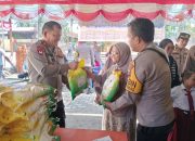 Polsek Hamparan Perak Gelar Gerakan Pangan Murah Sambut HUT RI ke-80