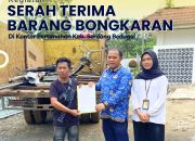 Serahterima Barang Bongkaran Di Kantor Pertanahan Kabupaten Serdang Bedagai