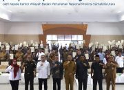 Penyerahan Sertipikat Program PTSL di Kabupaten Padang Lawas Utara