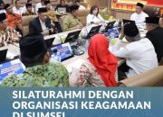 Silaturrahmi Dengan Organisasi Keagamaan Di Sumsel, Mentri Nusron Dorong Sertipikasi Tanah Wakaf Dan Rumah Ibadah