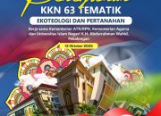 Penerjenunan KKN 63 Tematik Ekoteologi Dan Pertanahan