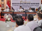 Pembinaan di Kanwil BPN Provinsi Sumsel, Menteri Nusron Tekankan Layanan Pertanahan yang Adaptif bagi Generasi Muda