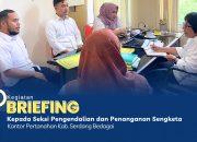 Briefing Kepada Seksi Pengendalian Dan Penanganan Sengketa Kantor Pertanahan Kabupaten Serdang Bedagai