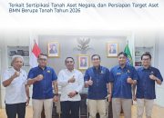 Perkuat Koordinasi Sertipikasi Aset Negara, Kanwil BPN dan DJKN Sumut Gelar Rapat Bersama