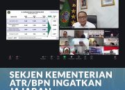 Sekjen Kementrian ATR/BPN Ingatkan Jajaran Untuk Jalankan SPIP Secara Kolaboratif 