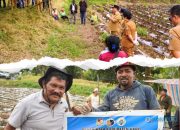 Bupati dan Wakil Bupati Karo Dorong Pertanian dan Ketahanan Pangan Unggul Lewat Panen Perdana Kentang Hasil Bumdes Gegeh Persada Desa Sukanalu