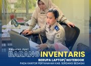 Apel Barang Inventaris Berupa Laptop/Notebook Kantor Pertanahan Serdang Bedagai