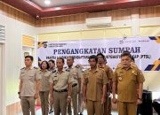 Kantor Pertanahan Kabupaten Karo Laksanakan Pengangkatan Sumpah Panitia Ajudikasi PTSL Tahun Anggaran 2025