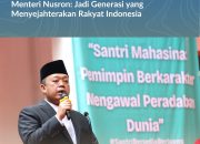 Menteri Nusron Harapkan Santri Masuk ke Dalam Panggung Nasional