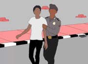 Gelagat Hendak Tawuran Tiga Remaja Di Bekuk Warga Diserahkan Ke Polsek Batang Kuis