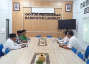 Kantor Pertanahan Kabupaten Langkat Terima Audiensi dari PC Nahdlatul Ulama Kabupaten Langkat