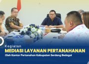 Kantor Pertanahan Kabupaten Serdang Bedagai Gelar Koordinasi Layanan Pertanahan Antara Polres Tebing Tinggi Dengan PT. Gotong Royong.