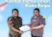 Warga Apresiasi Program Lanpekat, Bukti Pelayanan Kantah Binjai Semakin Mudah dan Dekat dengan Masyarakat