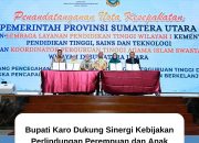 Bupati Karo Dukung Sinergi Kebijakan Perlindungan Perempuan dan Anak