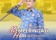 Kantor Pertanahan Kabupaten Serdang Bedagai Melaksanakan Upacara Peringatan Hari Pahlawan Nasional