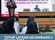 Dalu Agung Darmawan Resmi Menutup Latsar CPNS Angkatan I Hingga VIII Gelombang 1 Tahun 2025,