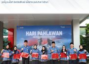 Peringati Hari Pahlawan Kantor Wilayah Badan Pertanahan Nasional Provinsi Sumatera Utara Menggelar Upacara Bendera 