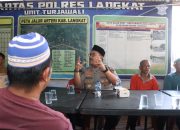 Jumat Curhat Kapolres Langkat Makan Bareng Abang Becak, Sampaikan Pesan Kamtibmas