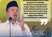 Menteri ATR/BPN Nusron Wahid Tegaskan Kebijakan Penataan Ruang Harus Jadi Instrumen Utama Untuk Mewujudkan Empat Visi Besar Presiden Prabowo.