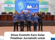 Dinas Kominfo Karo Gelar Pelatihan Jurnalistik Untuk Perkuat Kemitraan Dengan Media
