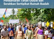 Kunjungan Perdana ke Papua, Menteri Nusron Akan Sosialisasikan Pendaftaran Tanah Ulayat dan Serahkan Sertipikat Rumah Ibadah