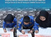 Kantor Pertanahan Kota Binjai Gelar Penandatanganan Komitmen Bersama Pembangunan Zona Integritas