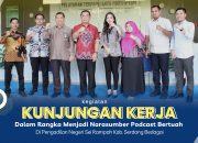 Kantor Pertanahan Kabupaten Serdang Bedagai Menerima Kunjungan Kerja Tim Umum Dan Kepegawaian Kantor Wilayah BPN Provinsi Sumatera Utara 