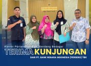 Kantor Pertanahan Kabupaten Serdang Bedagai Menerima Kunjungan Kerja PT. Bank Negara Indonesia.