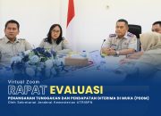 Kantor Pertanahan Serdang Bedagai Ikuti Rapat Evaluasi Secara Virtual Zoom Penanganan Tunggakan Dan Pendapatan Diterima Dimuka (PDDM) Layanan Pertanahan 