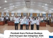 Pemkab Karo Perkuat Budaya Anti Korupsi dan Integritas ASN Melalui Penegasan Kode Etik dan Piagam Audit Internal