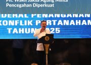 Hadir Dalam Rakor Pencegahan dan Penyelesaian Tindak Pidana Pertanahan, Plt. Wakil Jaksa Agung Minta Pencegahan Diperkuat