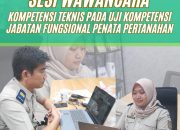 ASN Kantor Pertanahan Kabupaten Langkat Laksanakan Sesi Wawancara pada Uji Kompetensi Teknis Jabatan Fungsional