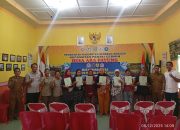 Kantor Pertanahan Kabupaten Serdang Bedagai Sershkan Sertipikat PTSL di Desa Ara Payung