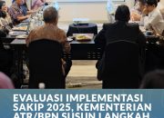 Kementerian ATR/BPN Bersama Kementerian PANRB Melaksanakan Kegiatan Evaluasi Implementasi Sistem SAKIP Kementerian ATR/BPN 2025