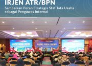 Irjen Kementerian ATR/BPN Pudji Prasetijanto Hadi, Buka Rakernis Sekretariat Jenderal Kementerian ATR/BPN