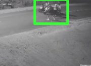 Viral Di Media Sosial, Detik-Detik Pembegalan Di Kecamatan Hamparan Perak Terekam CCTV 
