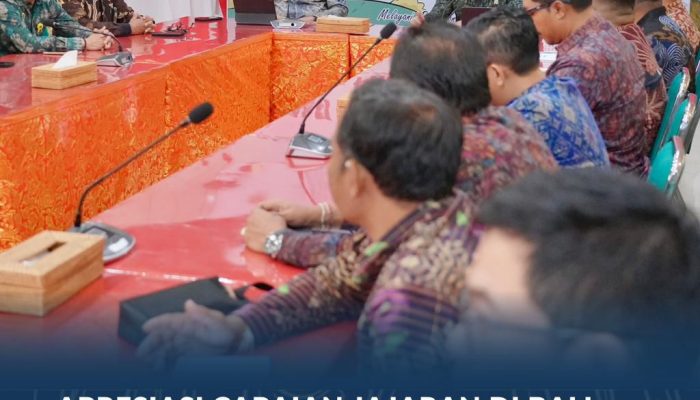 Apresiasi Capaian Jajaran di Bali, Wamen Ossy Tekankan Pentingnya Peningkatan Kualitas Pelayanan dan Data Pertanahan