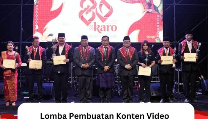 Lomba Pembuatan Konten Video Ikut Menyemarakkan Perayaan Hari Jadi Kabupaten Karo Ke-80