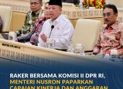 Raker Bersama Komisi II DPR RI, Menteri Nusron Paparkan Capaian Kinerja dan Anggaran Kementerian ATR/BPN Tahun 2026