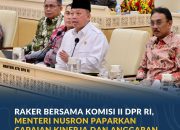 Raker Bersama Komisi II DPR RI, Menteri Nusron Paparkan Capaian Kinerja dan Anggaran Kementerian ATR/BPN Tahun 2026