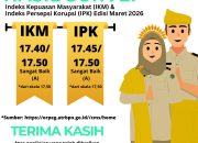 Kantor Pertanahan Kabupaten Langkat Raih Nilai Sangat Baik Pada Survei IKM Dan IPK Maret 2026