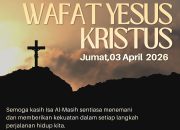 Kantor Pertanahan Kabupaten Langkat Memperingati Wafat Yesus Kristus