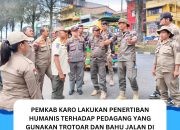 Pemkab Karo Lakukan Penertiban Humanis Terhadap Pedagang Yang Gunakan Trotoar dan Bahu Jalan di Kabanjahe – Berastagi