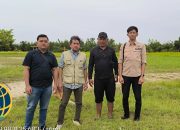 Kantor Pertanahan Kabupaten Langkat Tinjau Lapang Pertimbangan Teknis Pertanahan Untuk PKKPR Berusaha di Kecamatan Besitang.